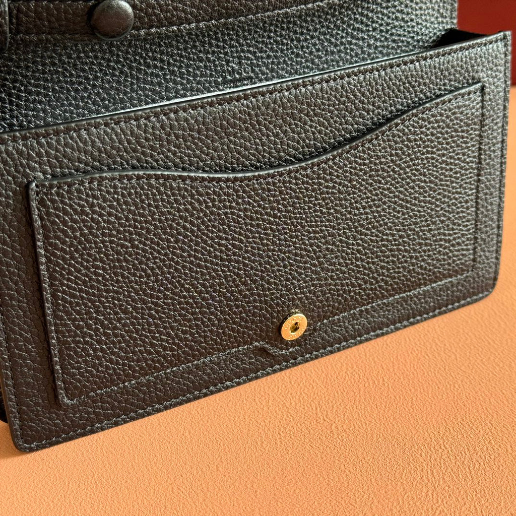 GUCCI 25S DIONYSUS WALLET ON CHAIN 20 IN BLACK CALFSKIN