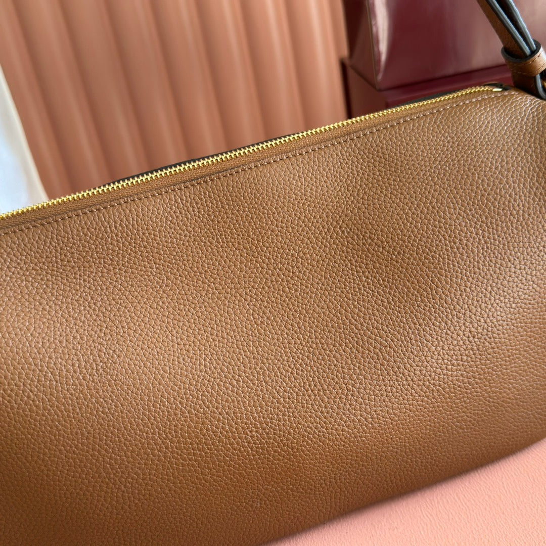 GUCCI 26S SHOULDER BAG 31 IN BROWN CALFSKIN